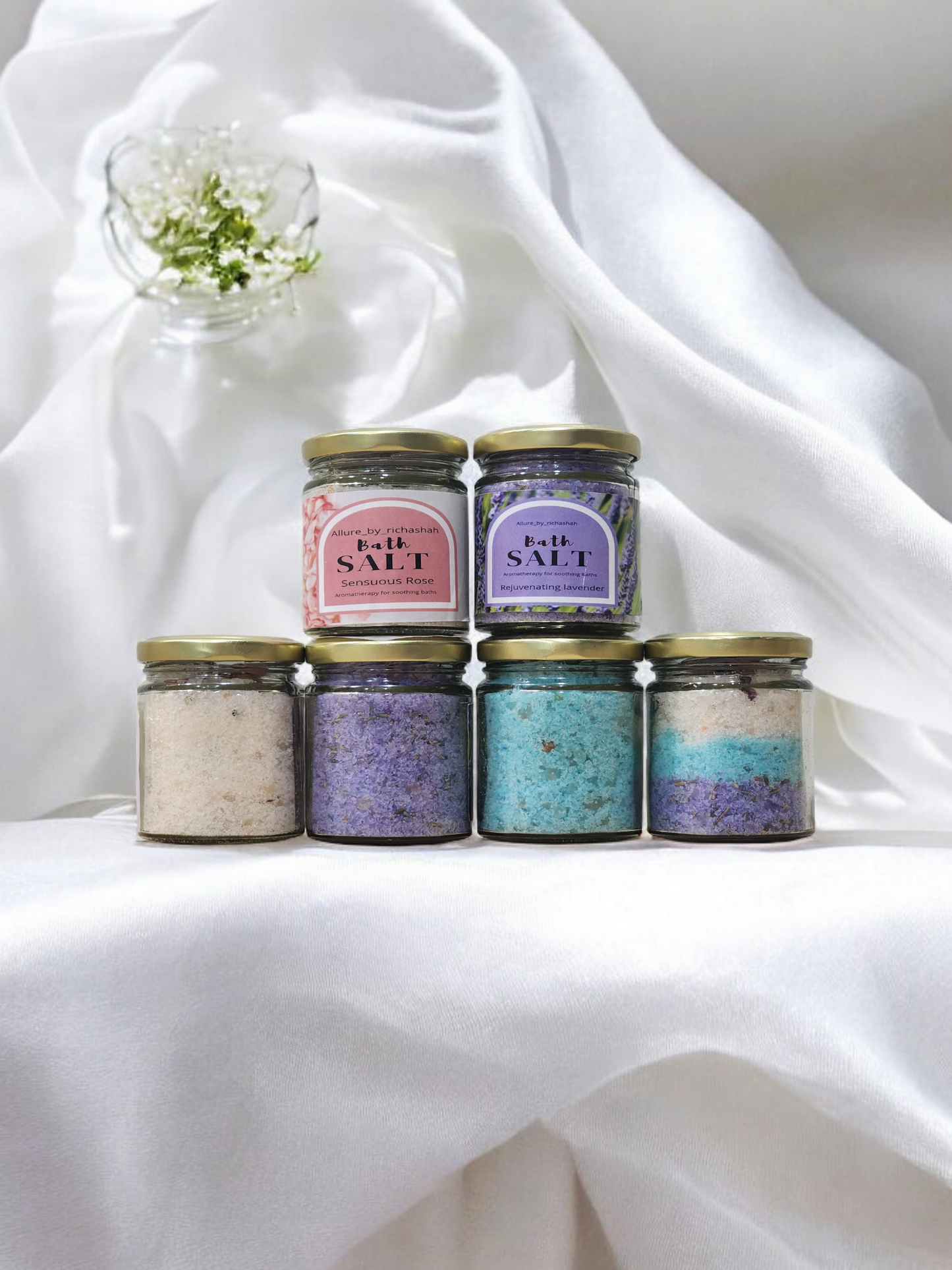 Rose bath salt