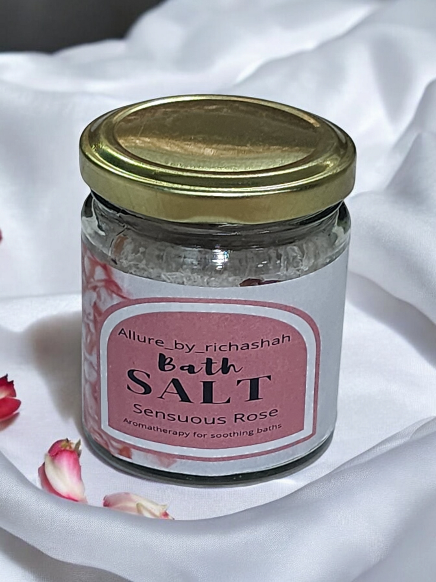 Rose bath salt